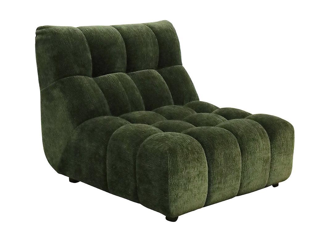 Carson Armless Sectional Sofa - Forest Green-Robert Mark-The Bay Room