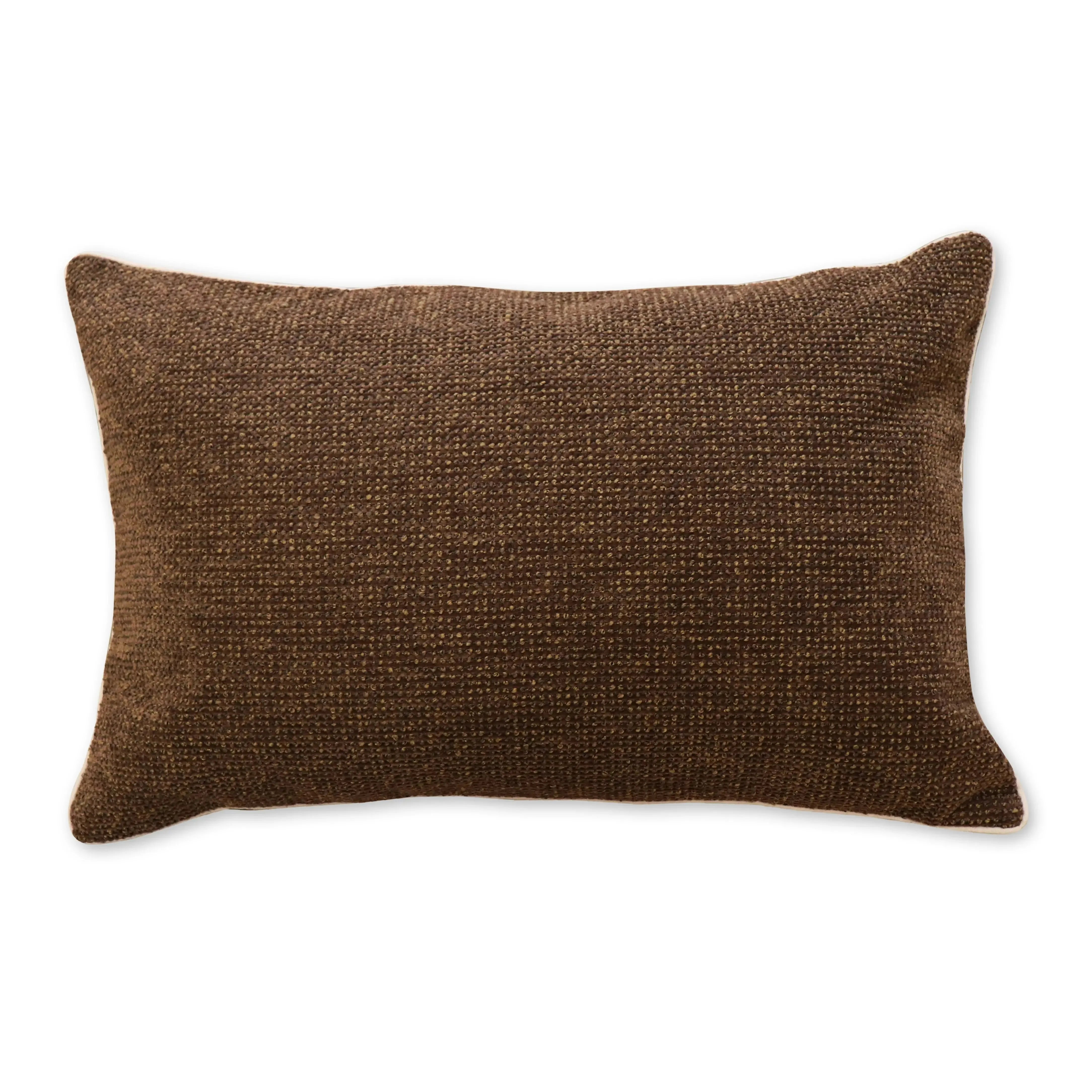 Casey Cocoa Melange Cushion 40x60cm-Soft Furnishings-Madras Link-The Bay Room