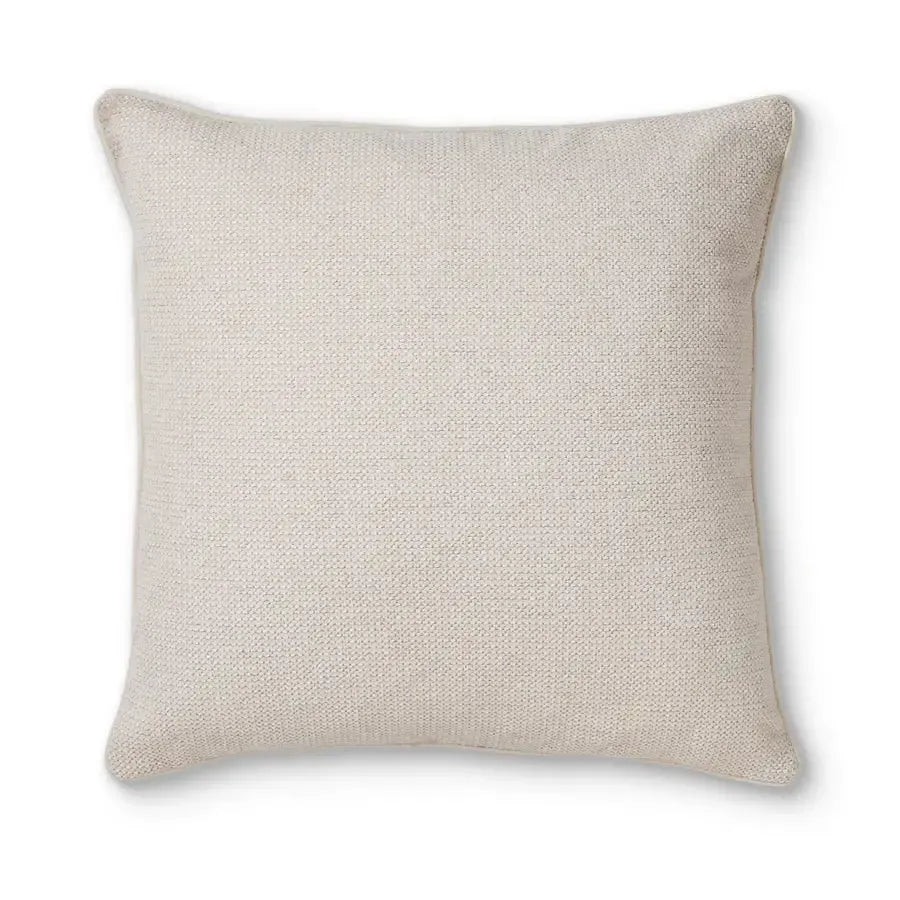 Casey Cream Textured Cushion 55x55cm