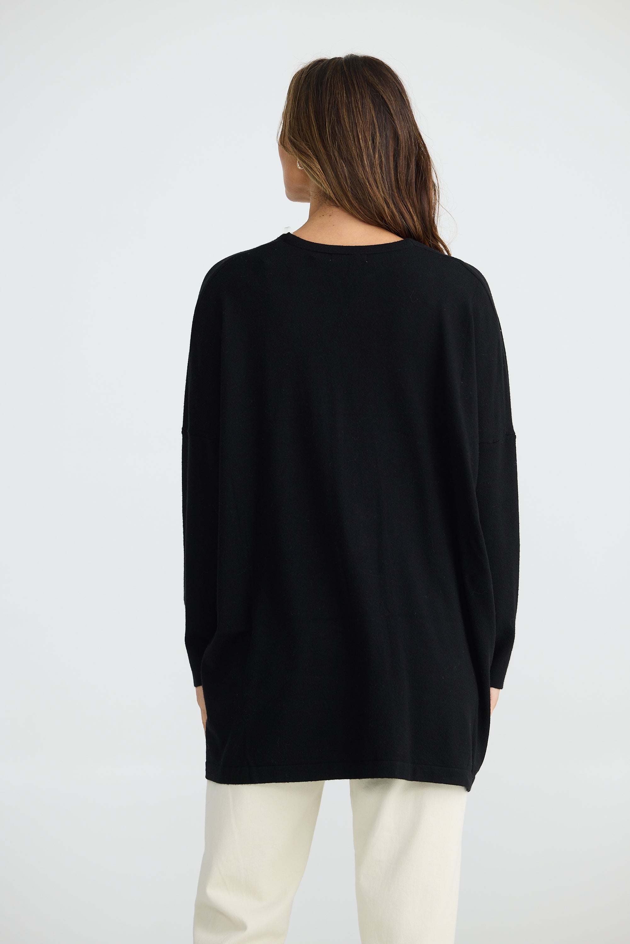 Cassie Knit - Black-Knitwear & Jumpers-Brave & True-The Bay Room