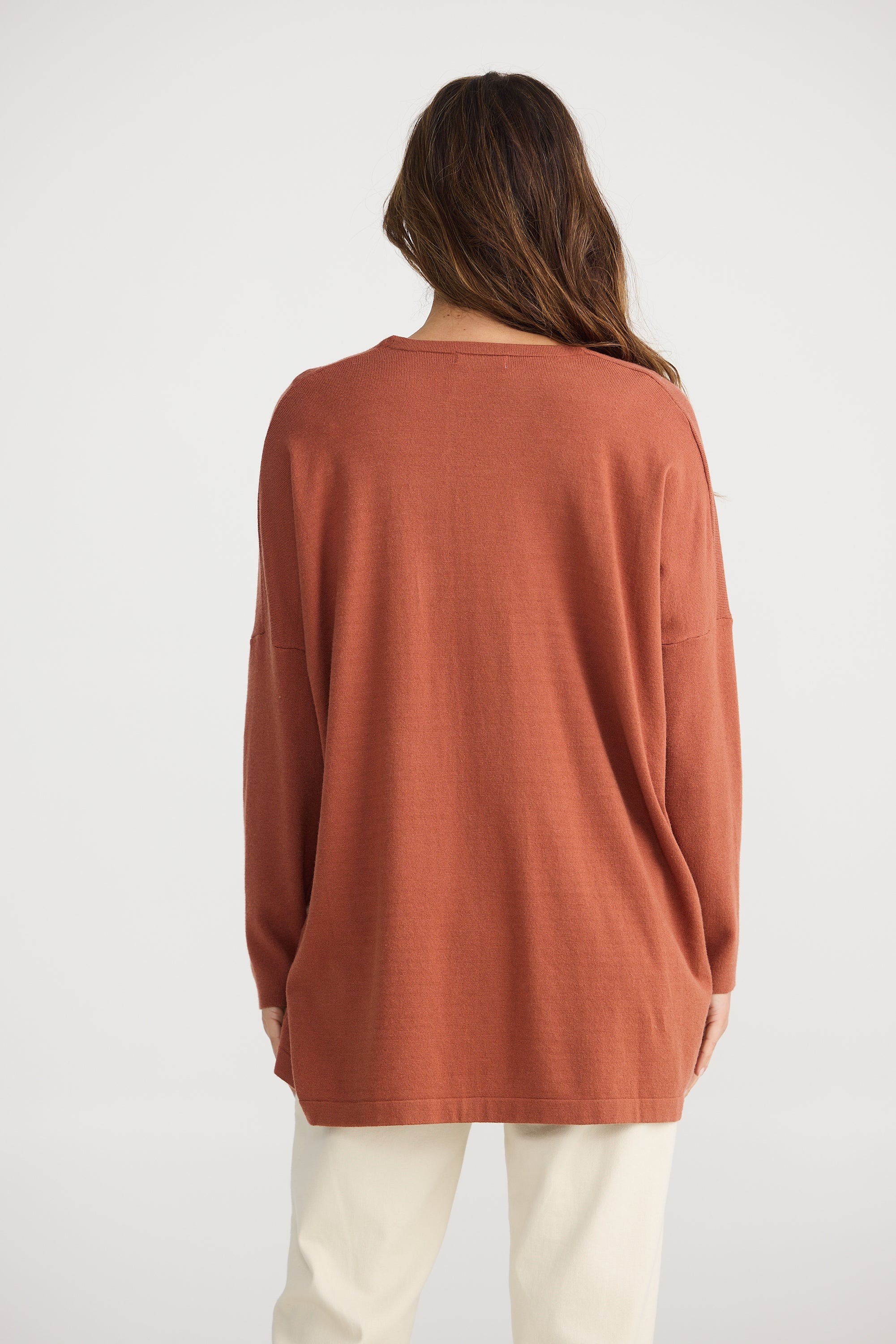 Cassie Knit - Pecan-Knitwear & Jumpers-Brave & True-The Bay Room