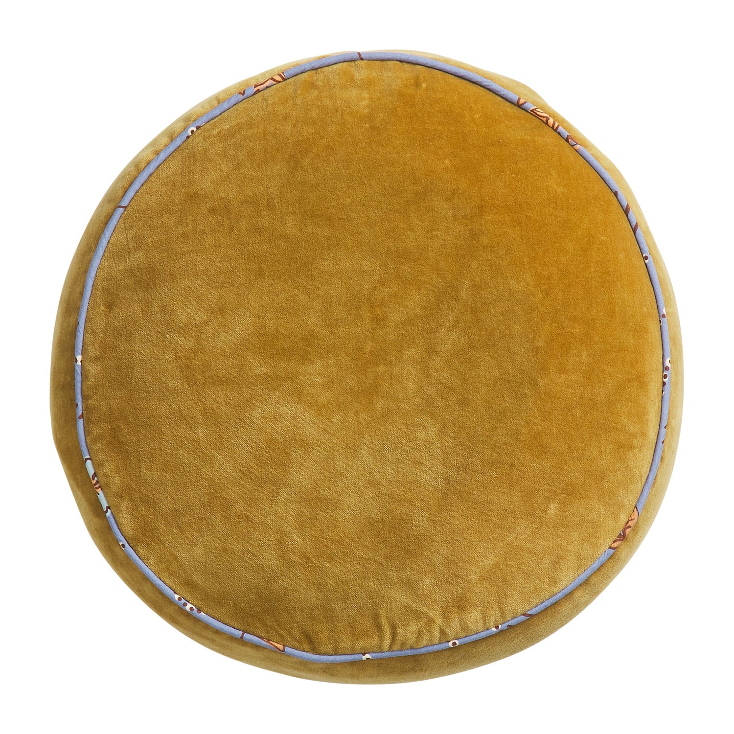 Castilo Round Velvet Cushion - Ginger-Soft Furnishings-PLAY by Sage & Clare-The Bay Room