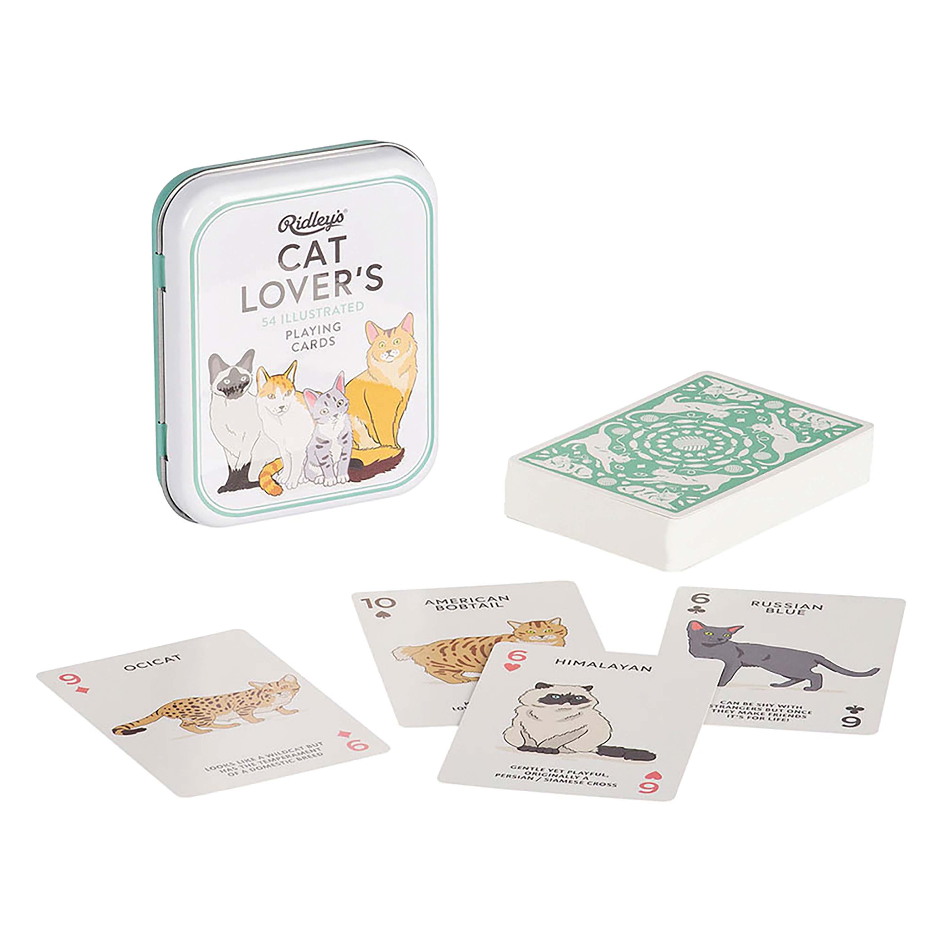 Cat Lover's Playing Cards-Fun & Games-Ridley's-The Bay Room