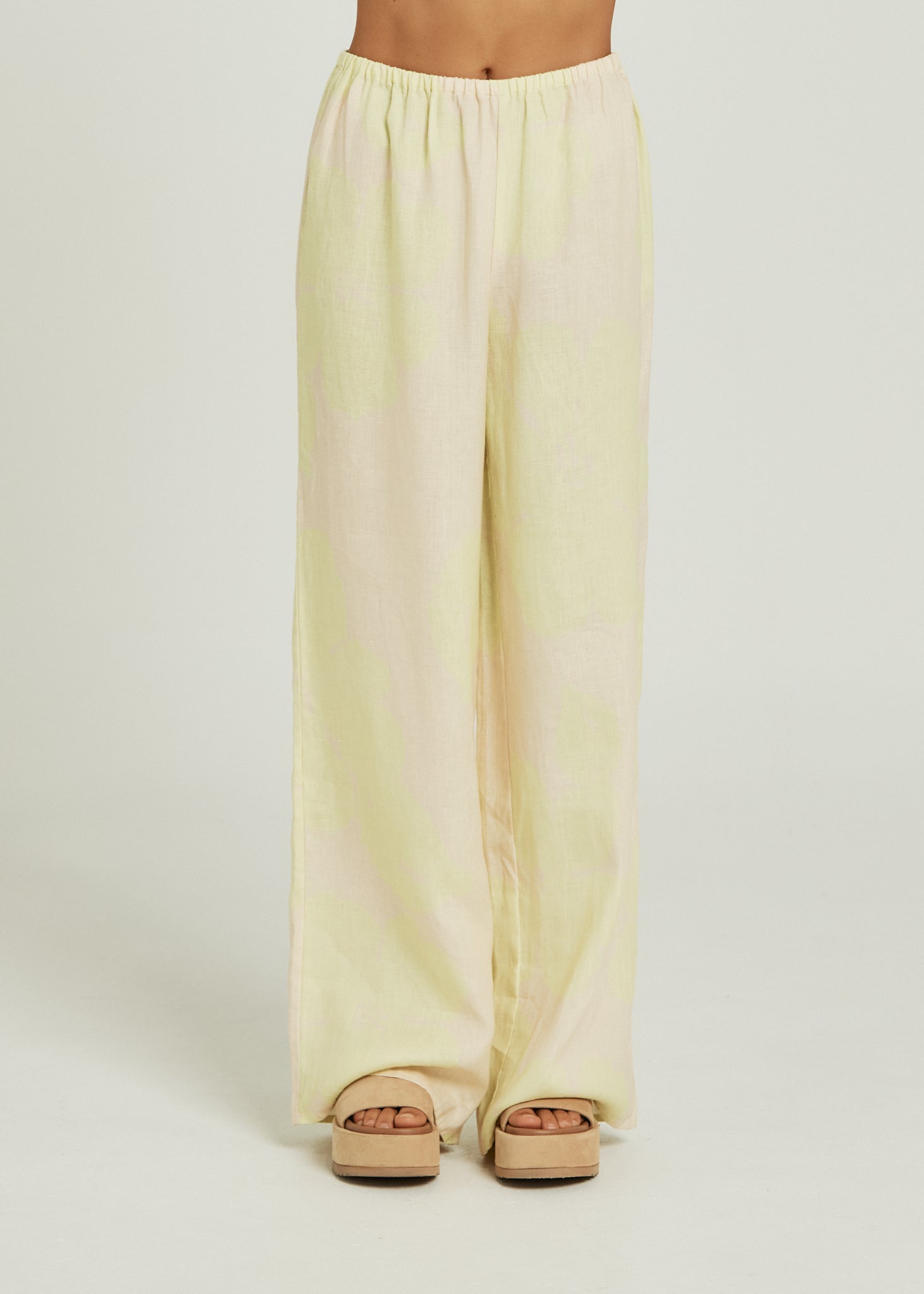 Catalina Pant - Citrus Bloom-Pants-Pippa Ridley-The Bay Room