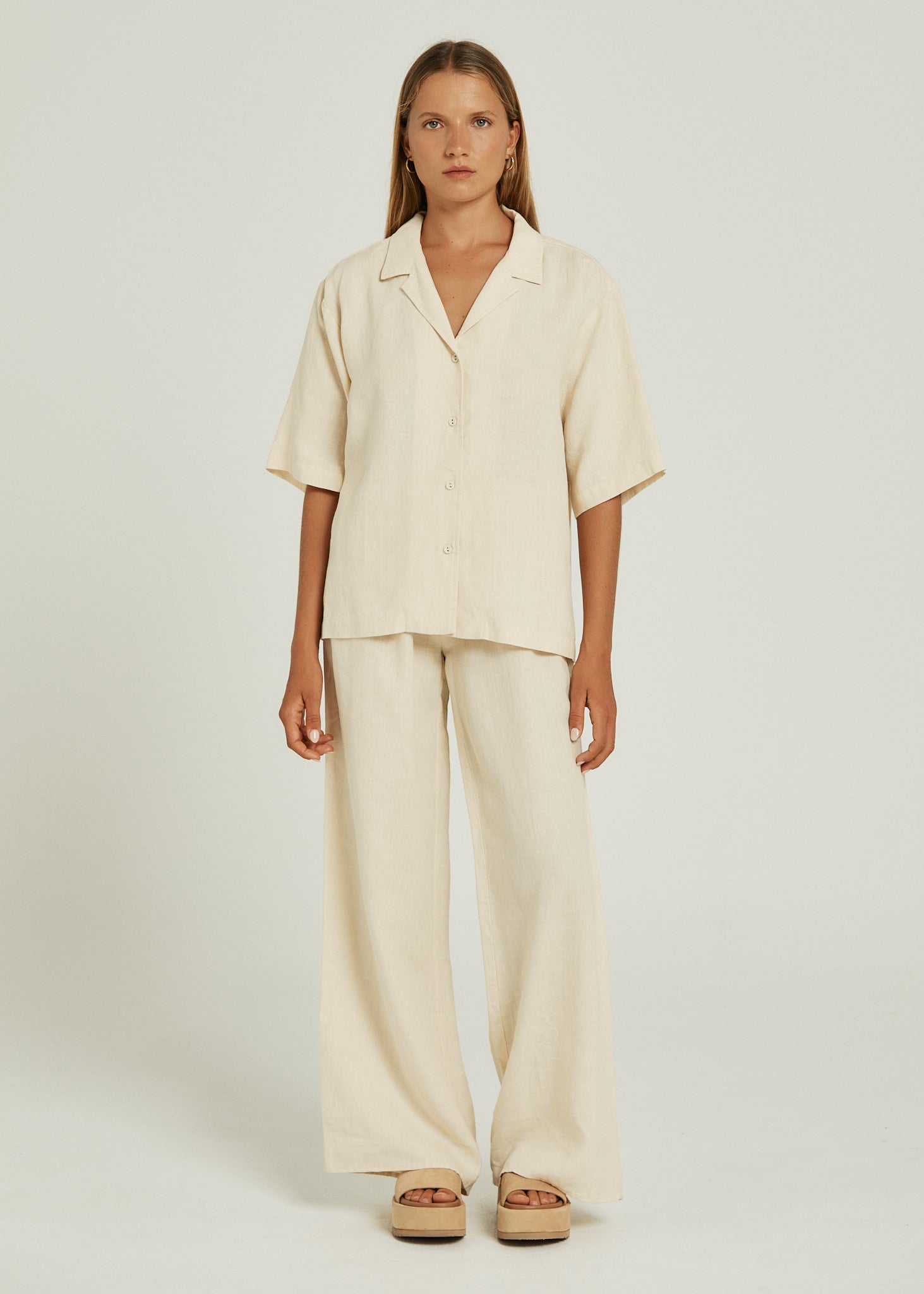 Catalina Pant - Sand-Pants-Pippa Ridley-The Bay Room