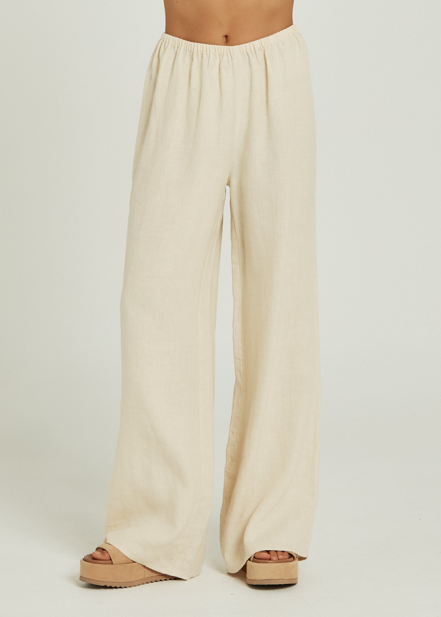 Catalina Pant - Sand-Pants-Pippa Ridley-The Bay Room