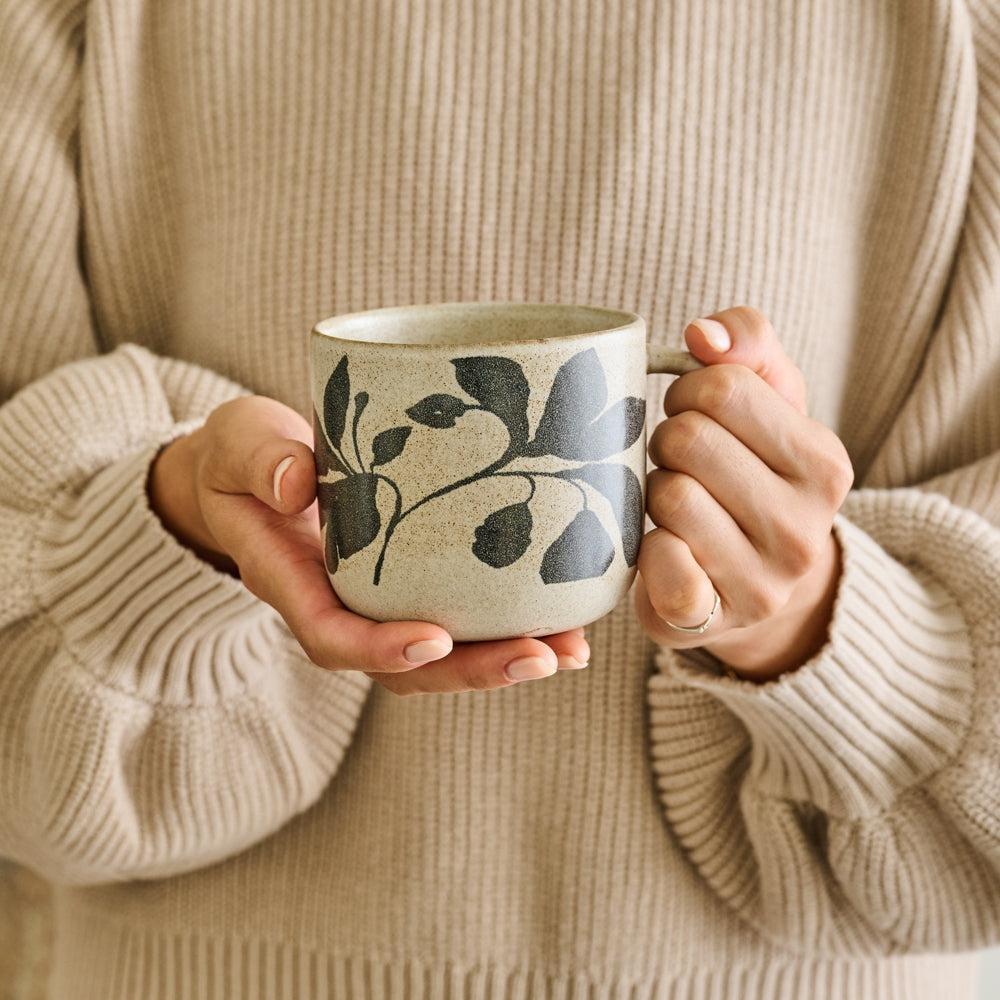Cecile Mug 380ml Midnight-Dining & Entertaining-Ecology-The Bay Room