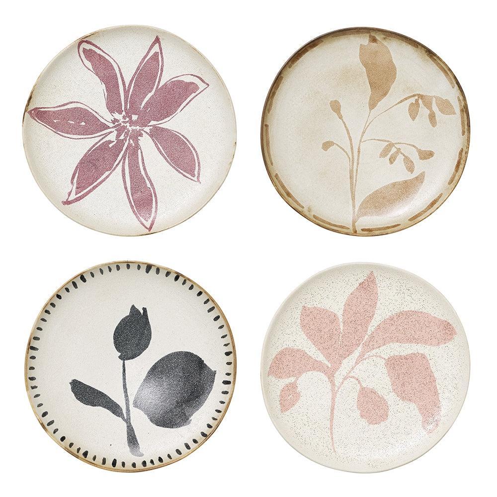 Cecile Set of 4 Cake Plates 17cm-Dining & Entertaining-Ecology-The Bay Room
