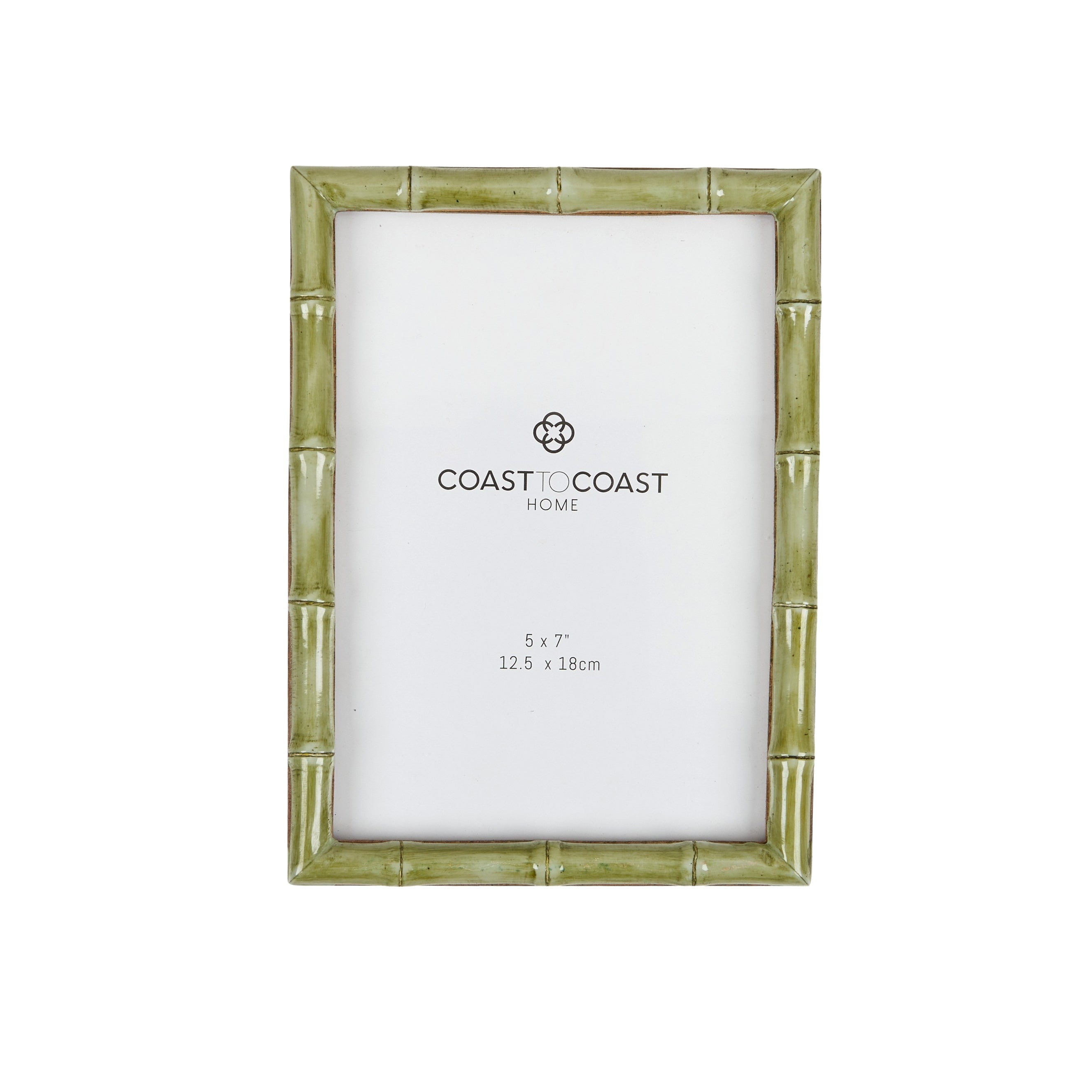 Celeste Resin 5x7" Photo Frame 15x19cm Olive-Decor Items-Coast To Coast Home-The Bay Room