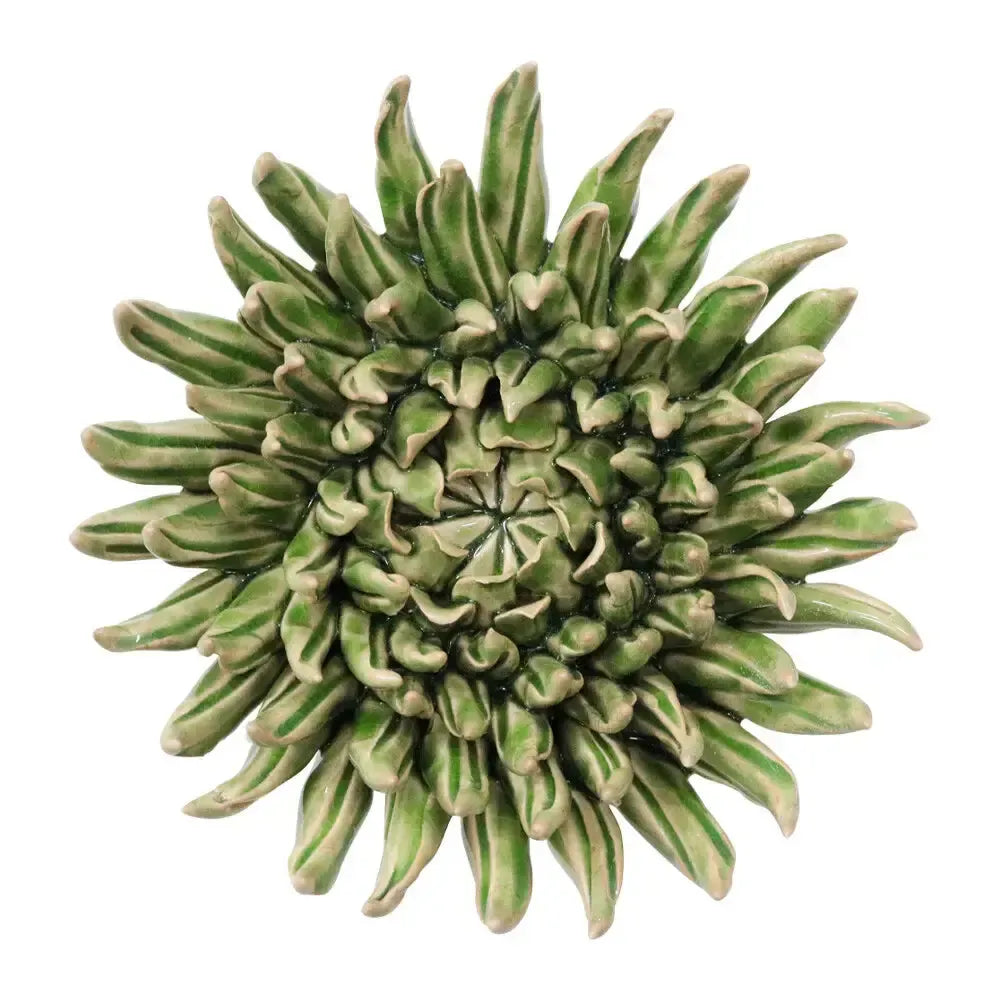 Ceramic Flower Chrysanthemum-Wall Decor-Lavida-The Bay Room