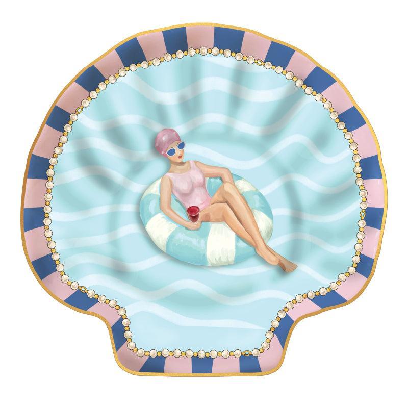 Ceramic Trinket Dish Float-Decor Items-DWBH-The Bay Room