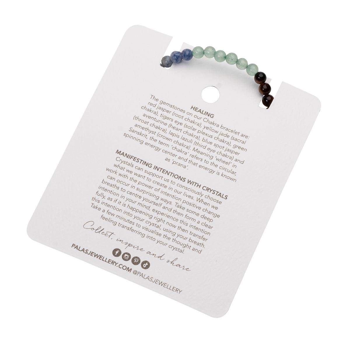 Chakra healing gem bracelet-Jewellery-Palas-The Bay Room