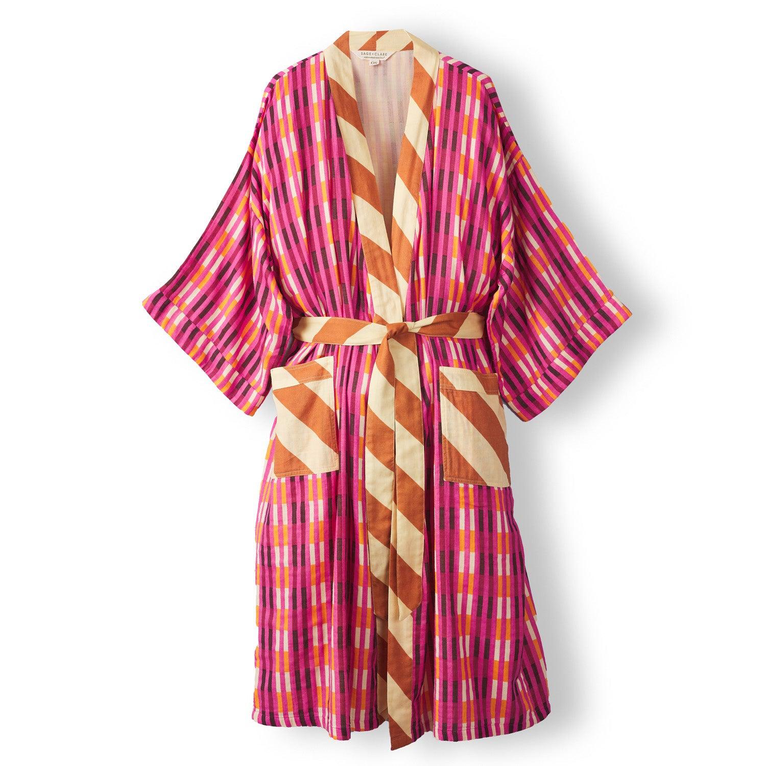 Chameli Cotton Robe-Sleepwear & Robes-Sage & Clare-The Bay Room