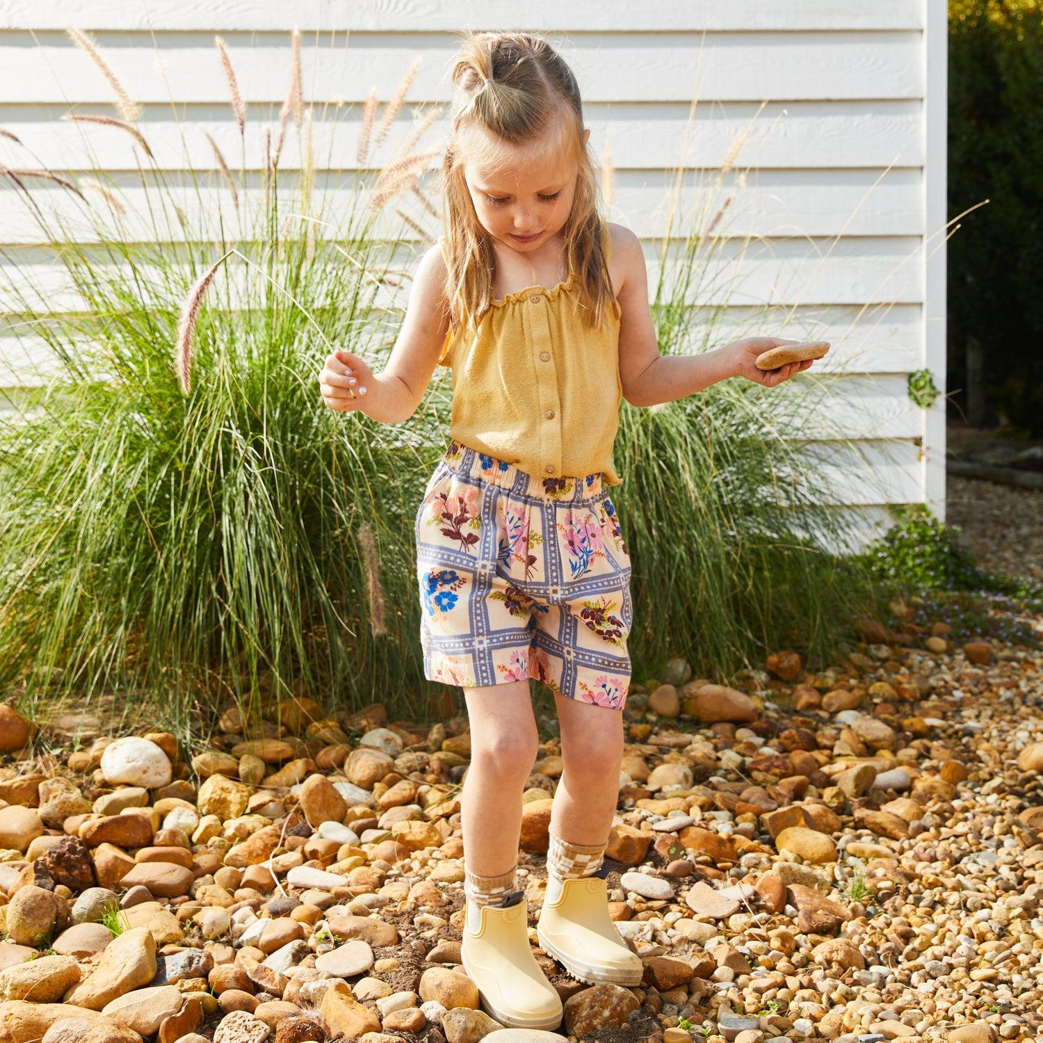 Charita Kids Shorts-Clothing & Accessories-Sage & Clare-The Bay Room