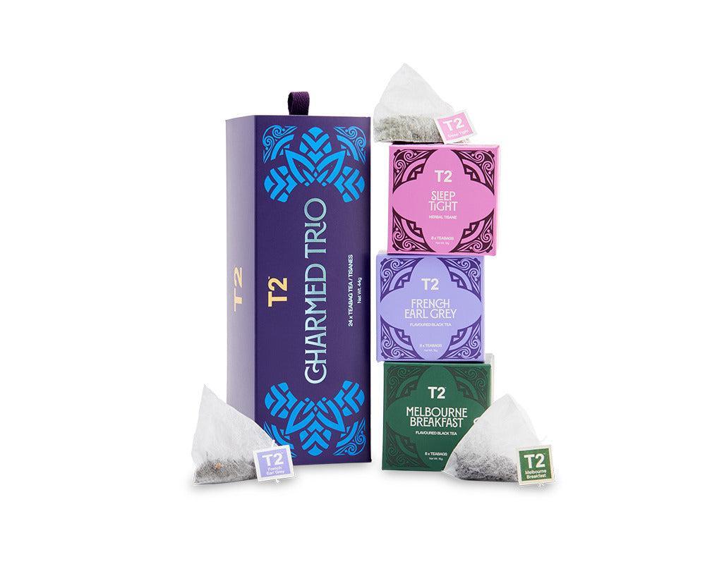Charmed Trio Tea Bag Gift Pack-Gourmet Food & Drink-T2-The Bay Room