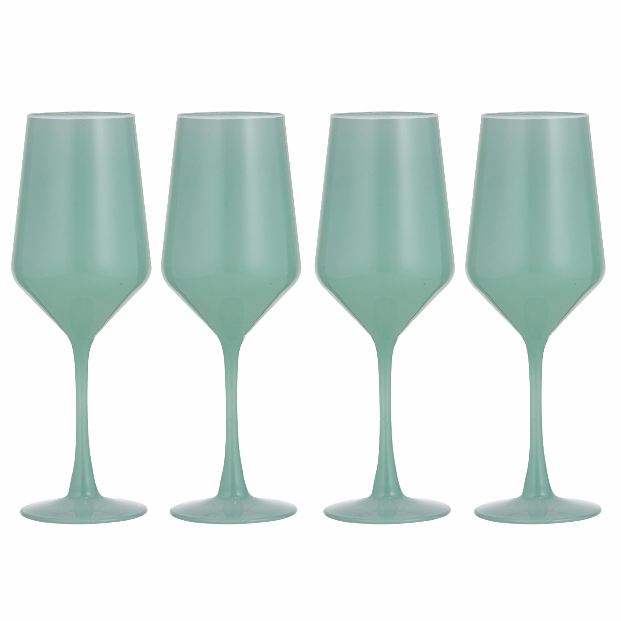 Chelsea Mint 4pk Wine Glass-Dining & Entertaining-Ladelle-The Bay Room