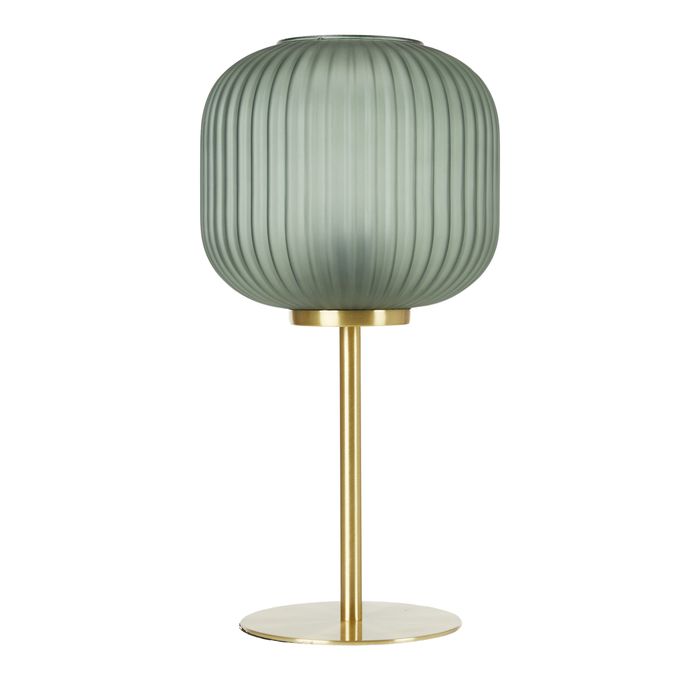 Cheri Metal/Glass Table Lamp - Green-Lighting-Coast To Coast Home-The Bay Room