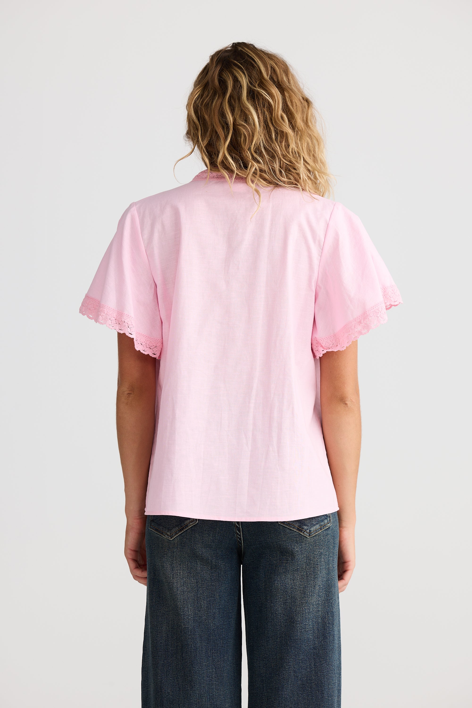 Cherri Top - Soft Pink-Tops-Talisman-The Bay Room