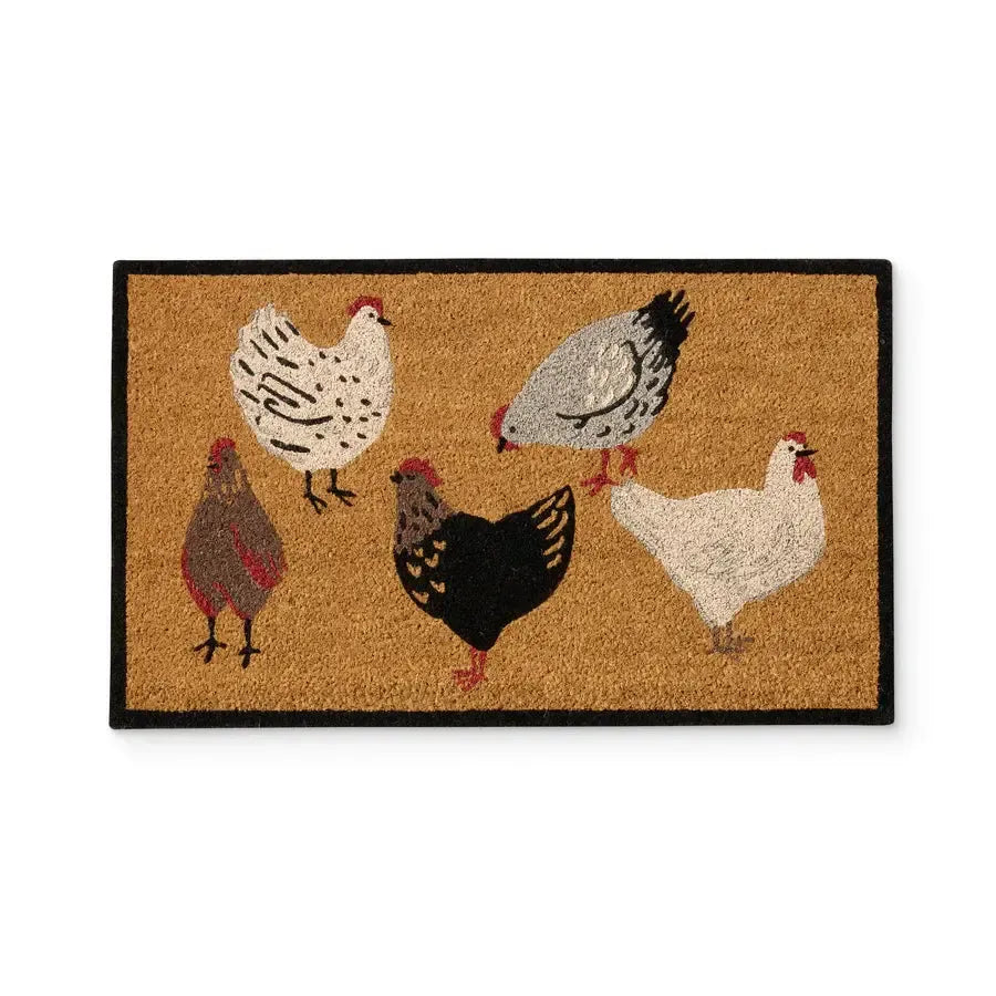 Chicken Coop Doormat 45x75cm-Floor Rugs & Doormats-Madras Link-The Bay Room