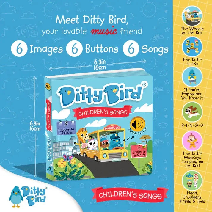 Children's Songs-Nursery & Nurture-Ditty Bird-The Bay Room