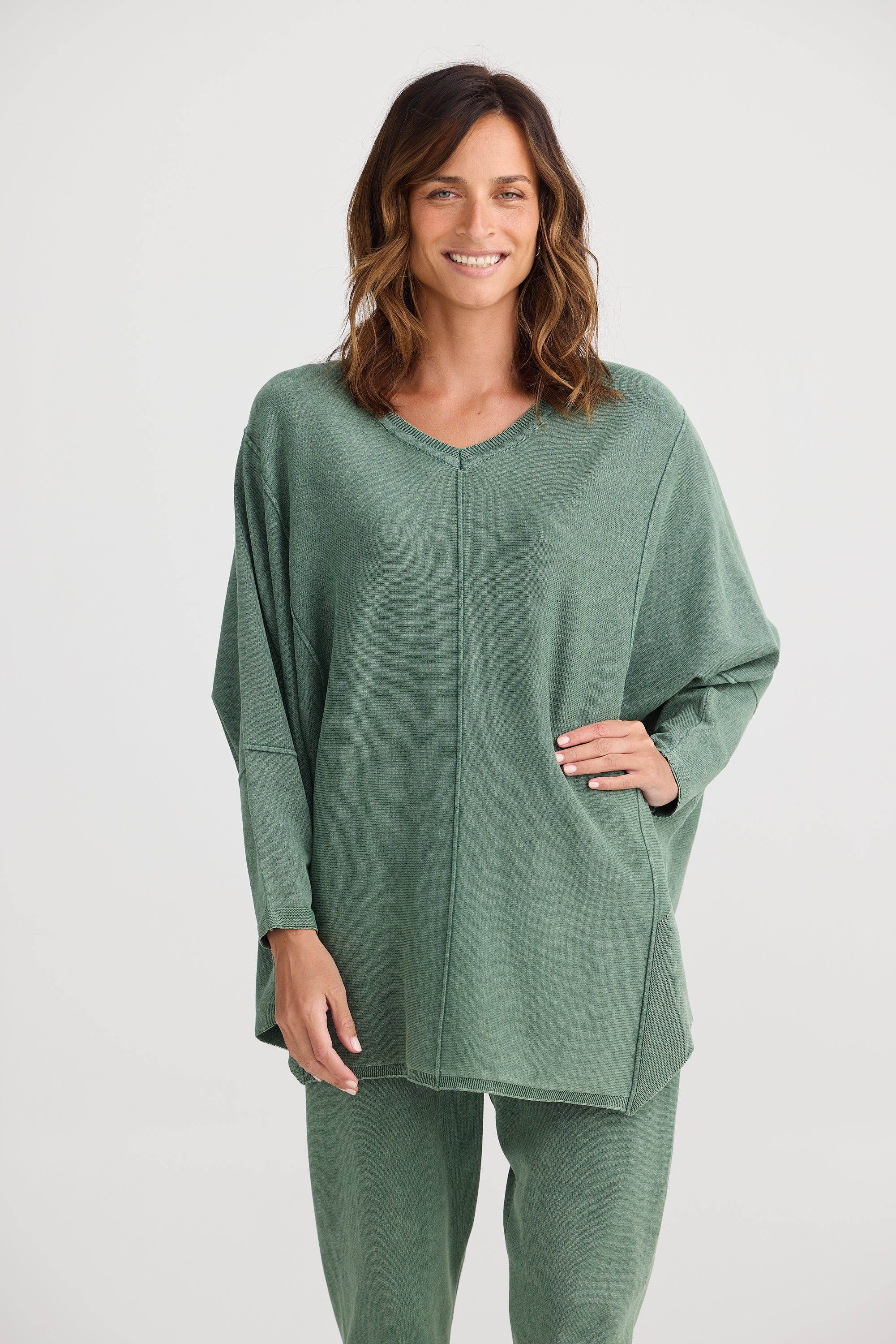 Chill Top - Khaki-Tops-Home Love-The Bay Room