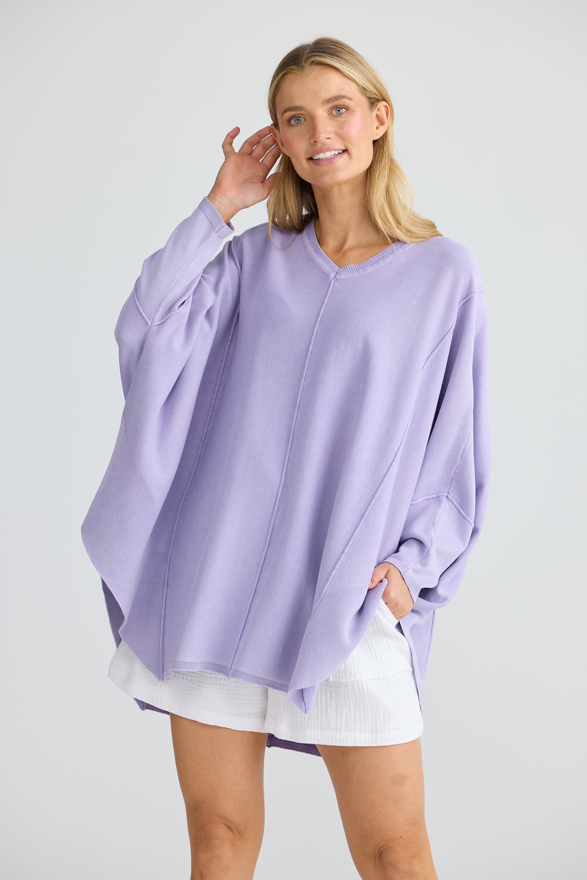 Chill Top - Lavender-Tops-Home Love-The Bay Room