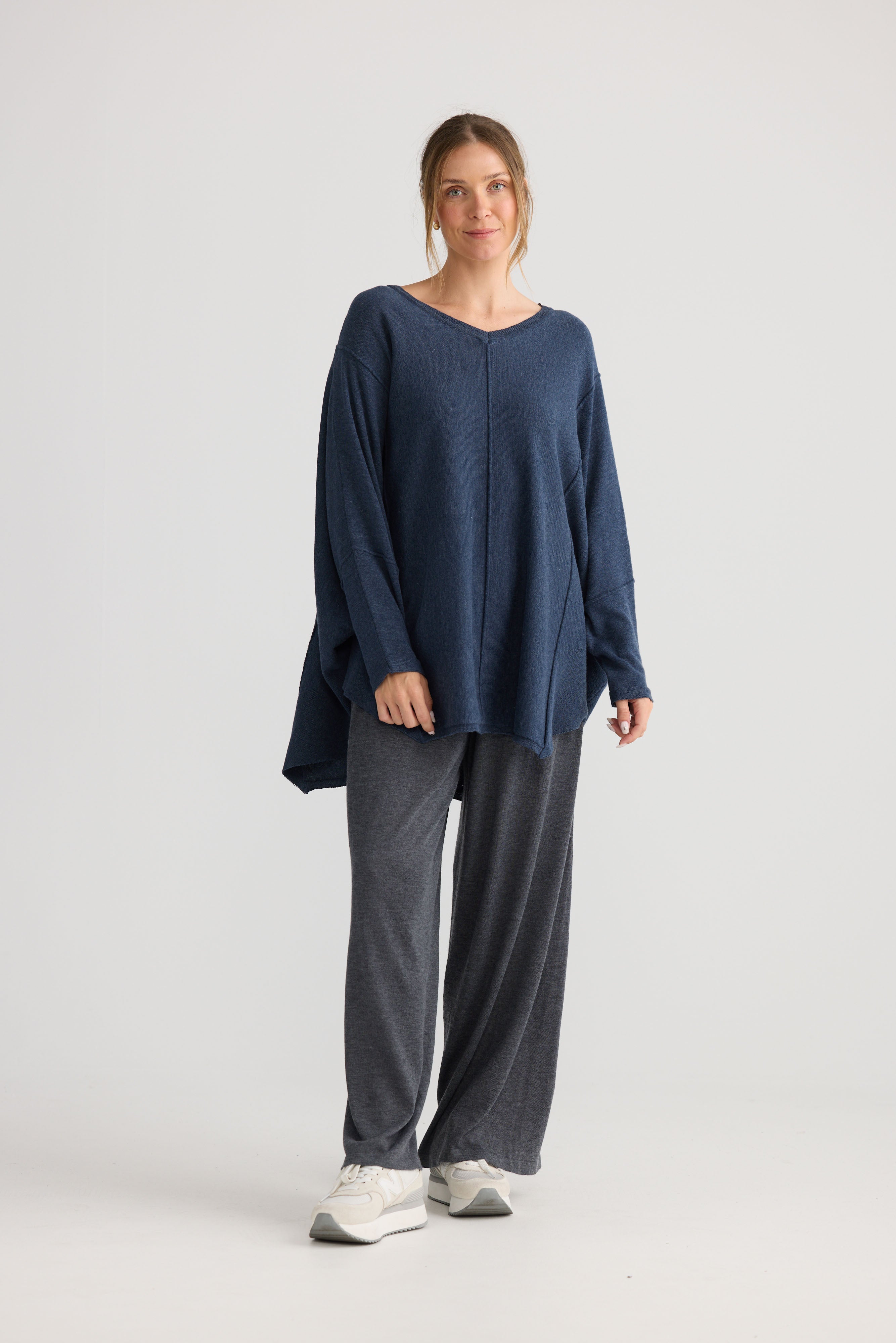 Chill Top - Navy-Tops-Home Love-The Bay Room