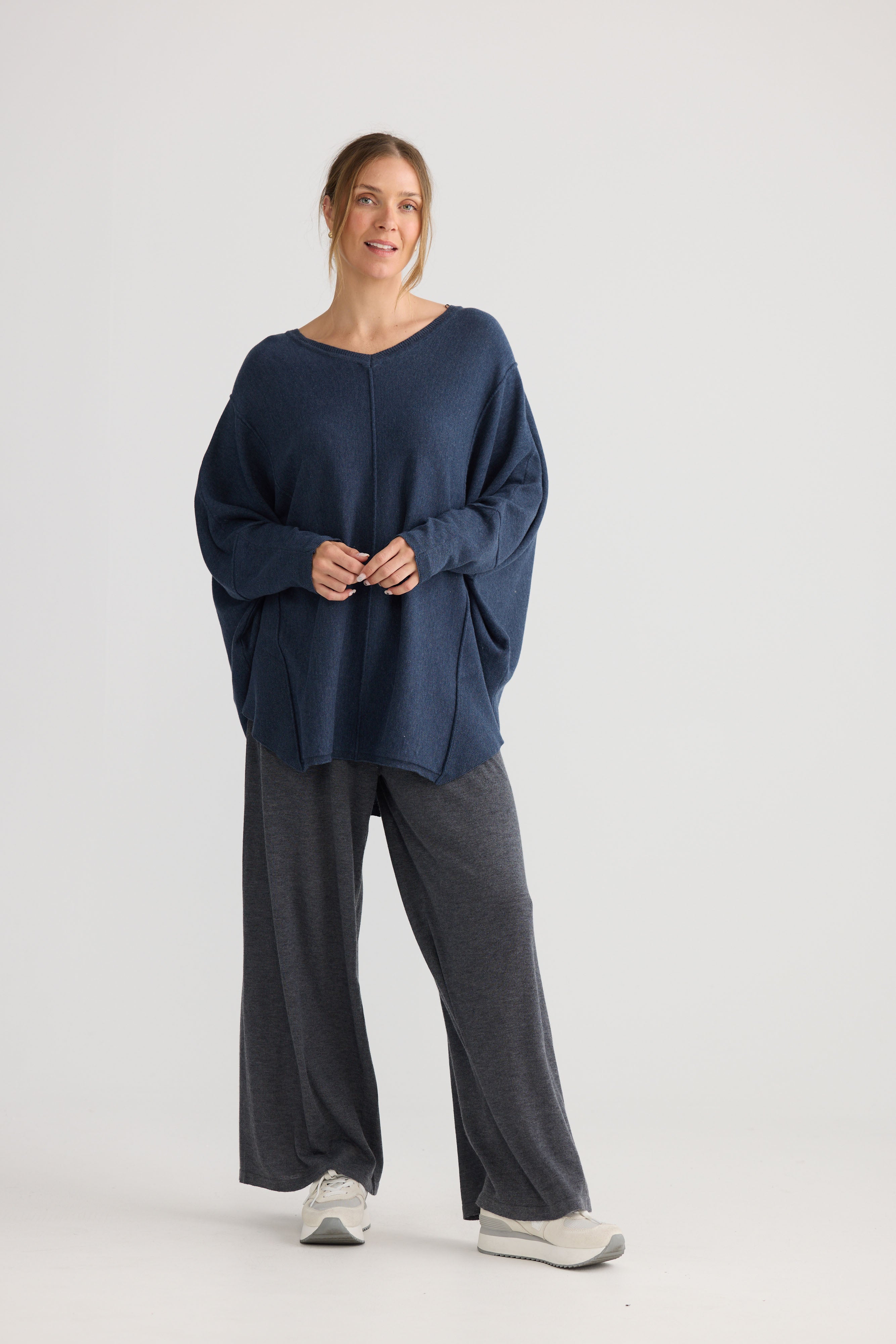 Chill Top - Navy-Tops-Home Love-The Bay Room