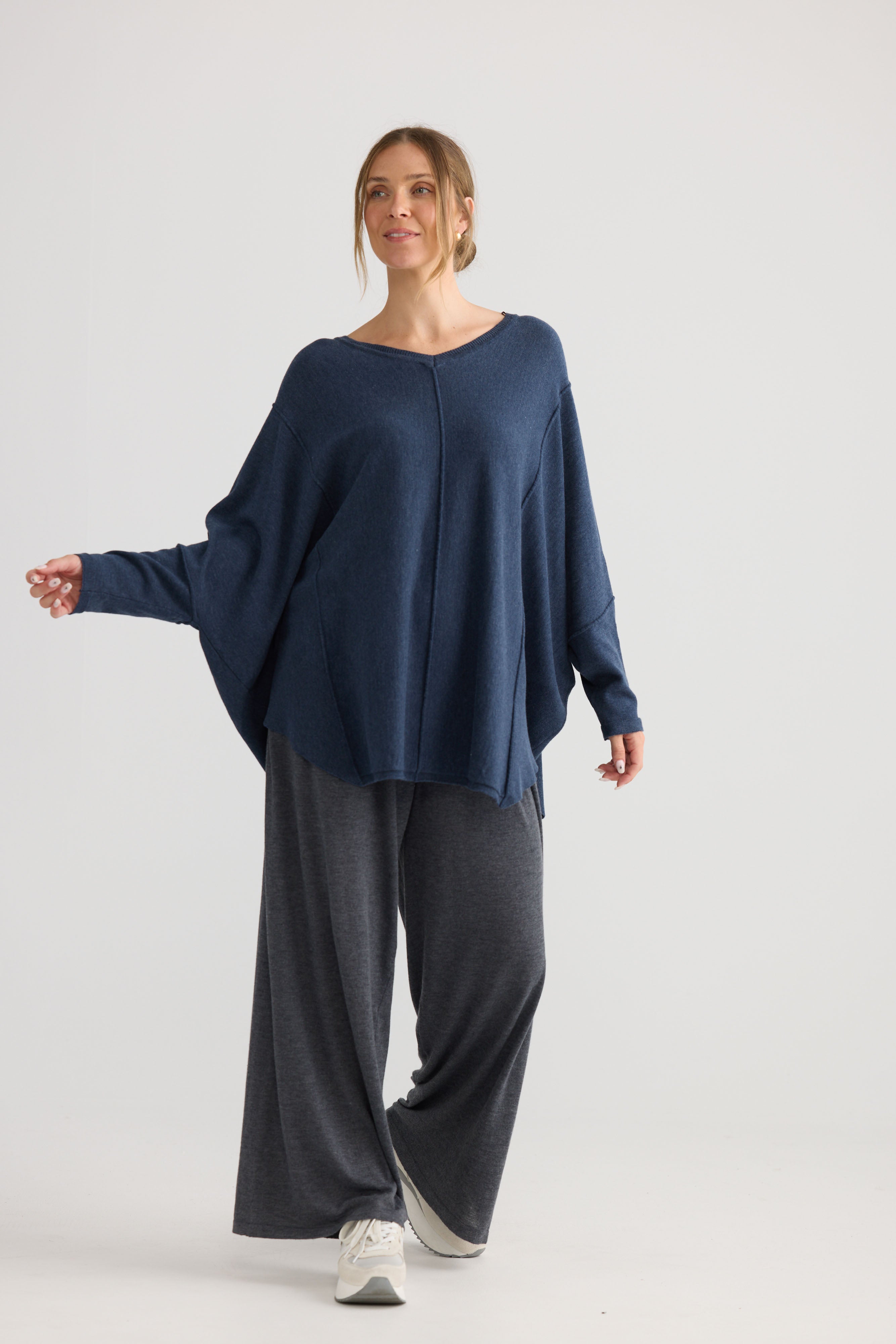 Chill Top - Navy-Tops-Home Love-The Bay Room
