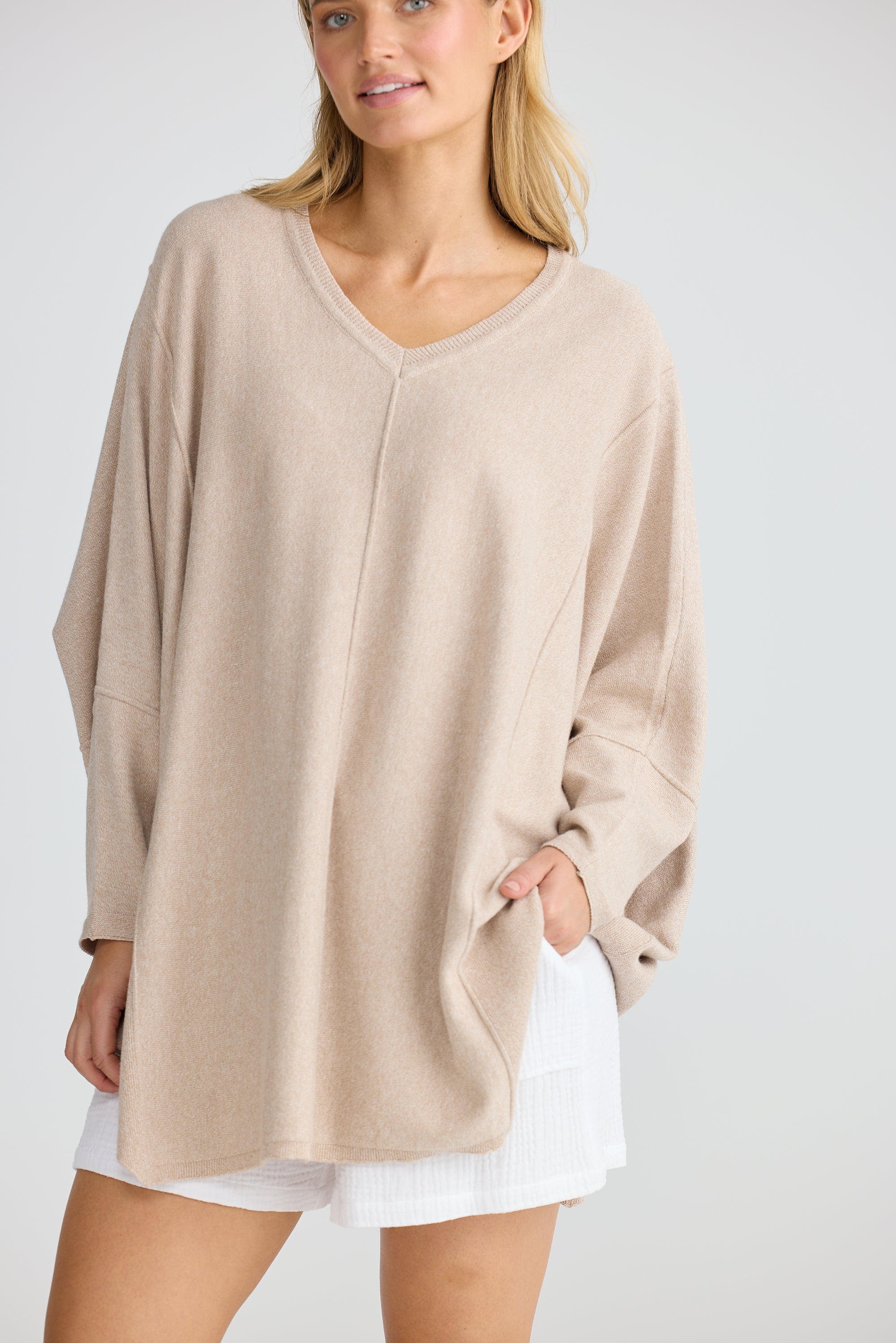 Chill Top - Oat Marle-Tops-Home Love-The Bay Room