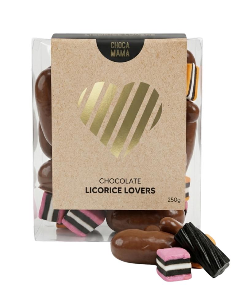 Chocolate Licorice Lovers 250g Gift Tray-Gourmet Food & Drink-Chocamama-The Bay Room