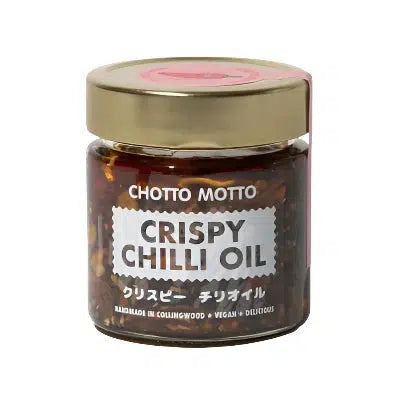 Chotto Motto Crispy Chilli Oil 200g-Gourmet Food & Drink-Really Good People-The Bay Room