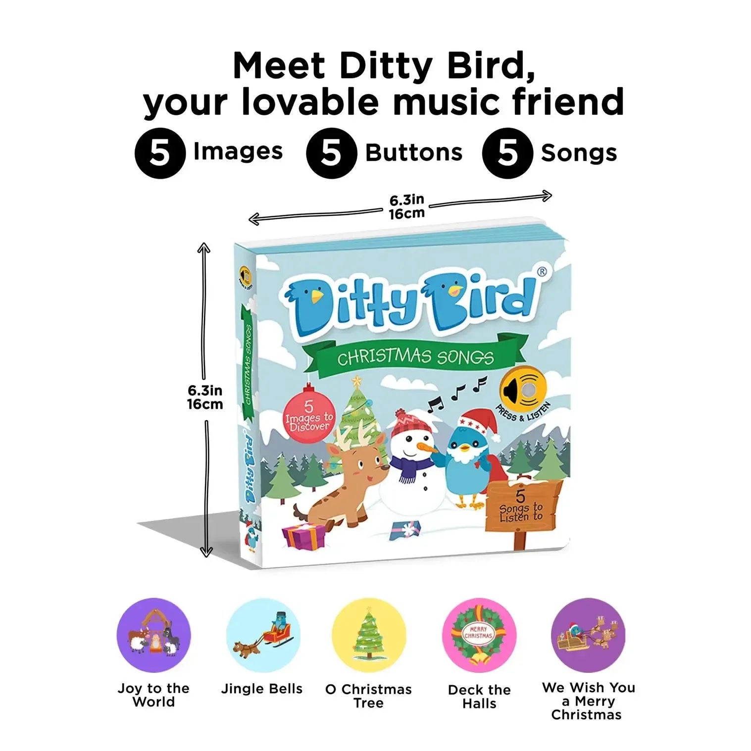 Christmas Songs-Nursery & Nurture-Ditty Bird-The Bay Room