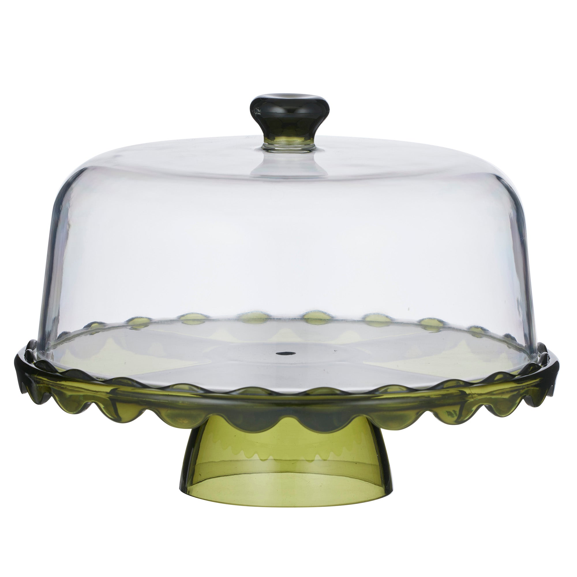 Cibo Acrylic 2-in-1 Server 30x15.5cm Green-Dining & Entertaining-Coast To Coast Home-The Bay Room