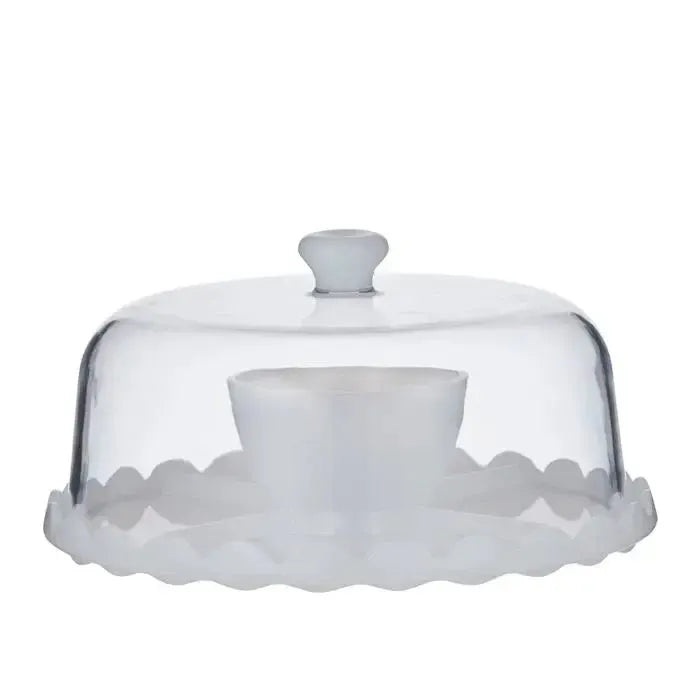 Cibo Acrylic 2-in-1 Server 30x15.5cm White-Dining & Entertaining-Coast To Coast Home-The Bay Room