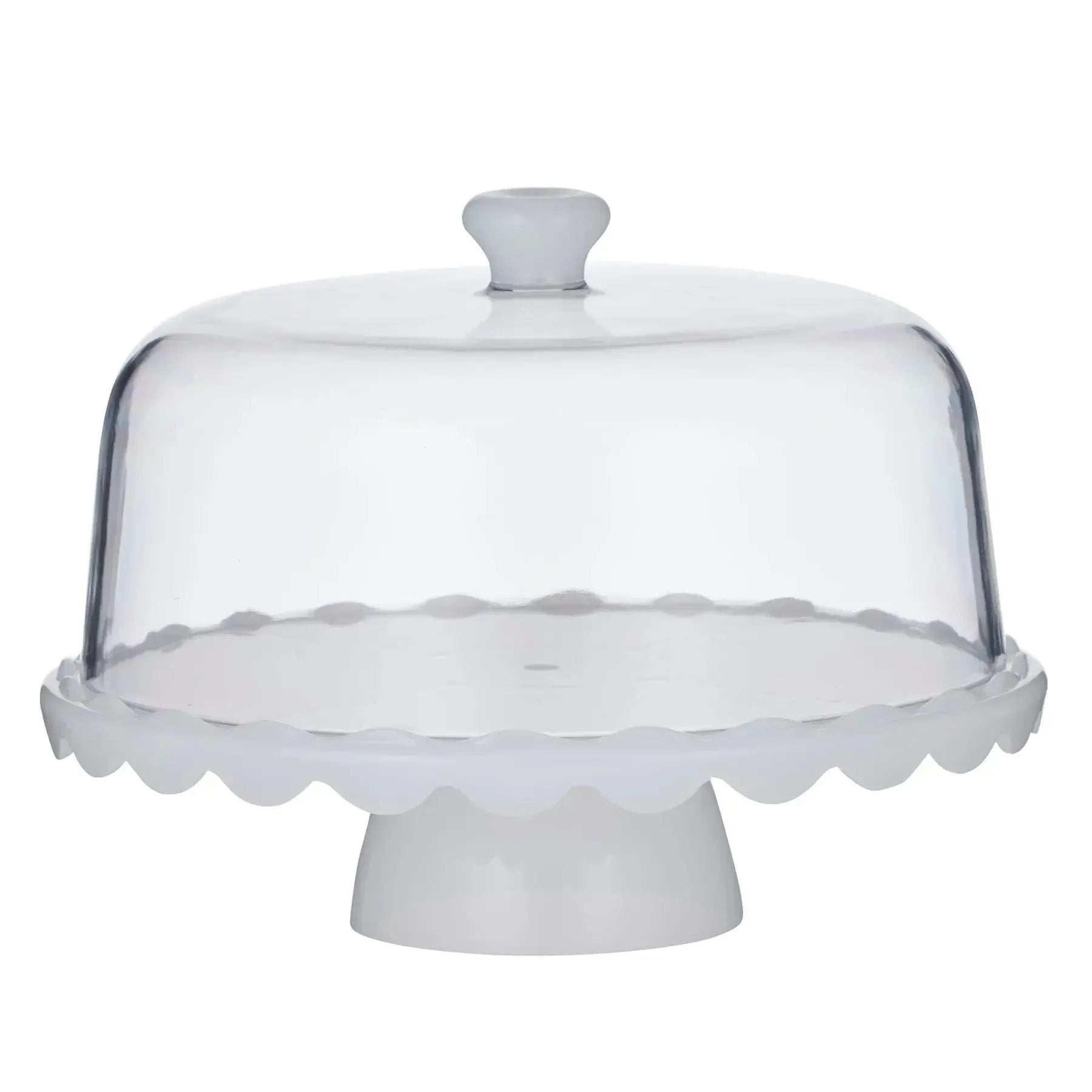 Cibo Acrylic 2-in-1 Server 30x15.5cm White-Dining & Entertaining-Coast To Coast Home-The Bay Room