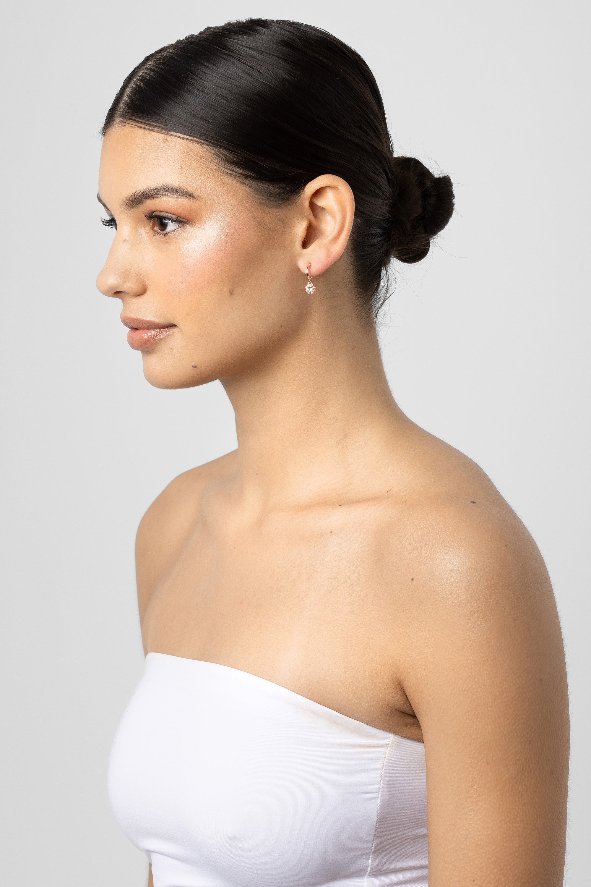 Cloud Silver Huggie-Jewellery-Liberte-The Bay Room