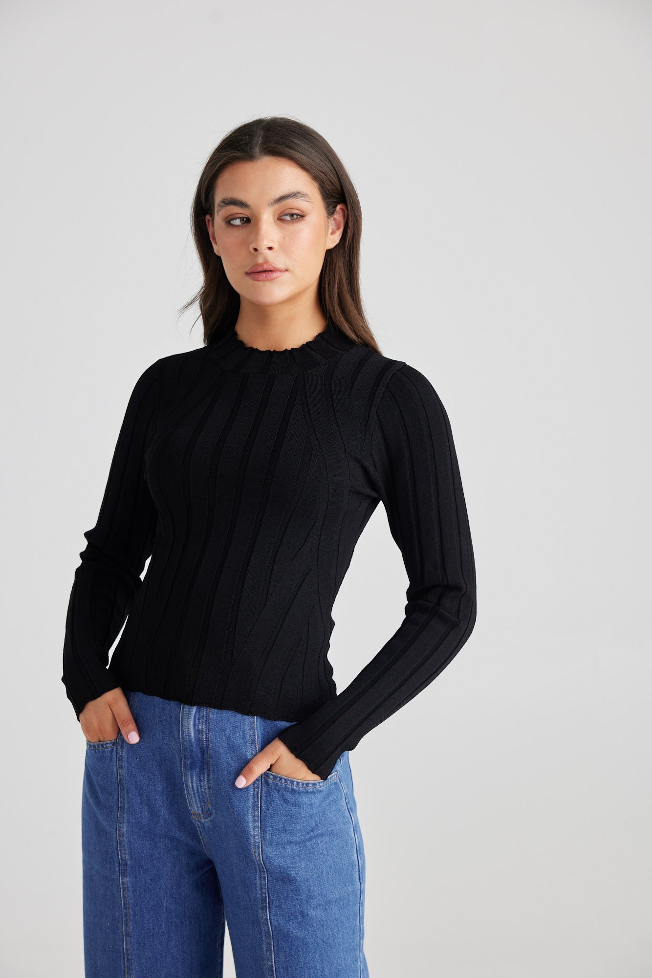 Clover Top - Black-Tops-Daisy Says-The Bay Room