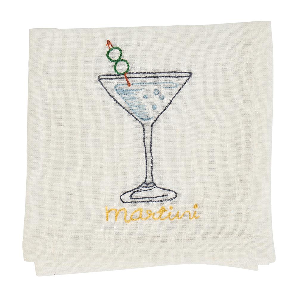 Cocktail Napkin - Martini-Dining & Entertaining-Annabel Trends-The Bay Room