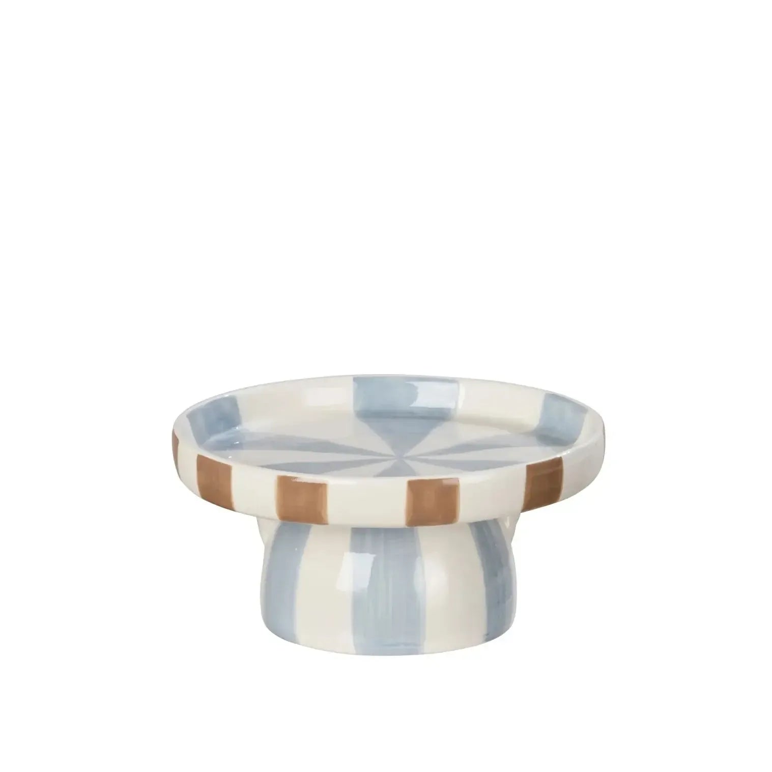 Coco Stripe Dish 20.5x20.5x9cm-Decor Items-Emporium-The Bay Room