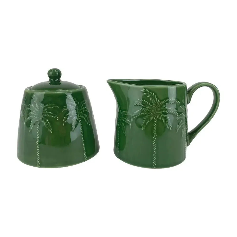 Coconut Bay - Milk Sugar Set Green Palm-Dining & Entertaining-Annabel Trends-The Bay Room