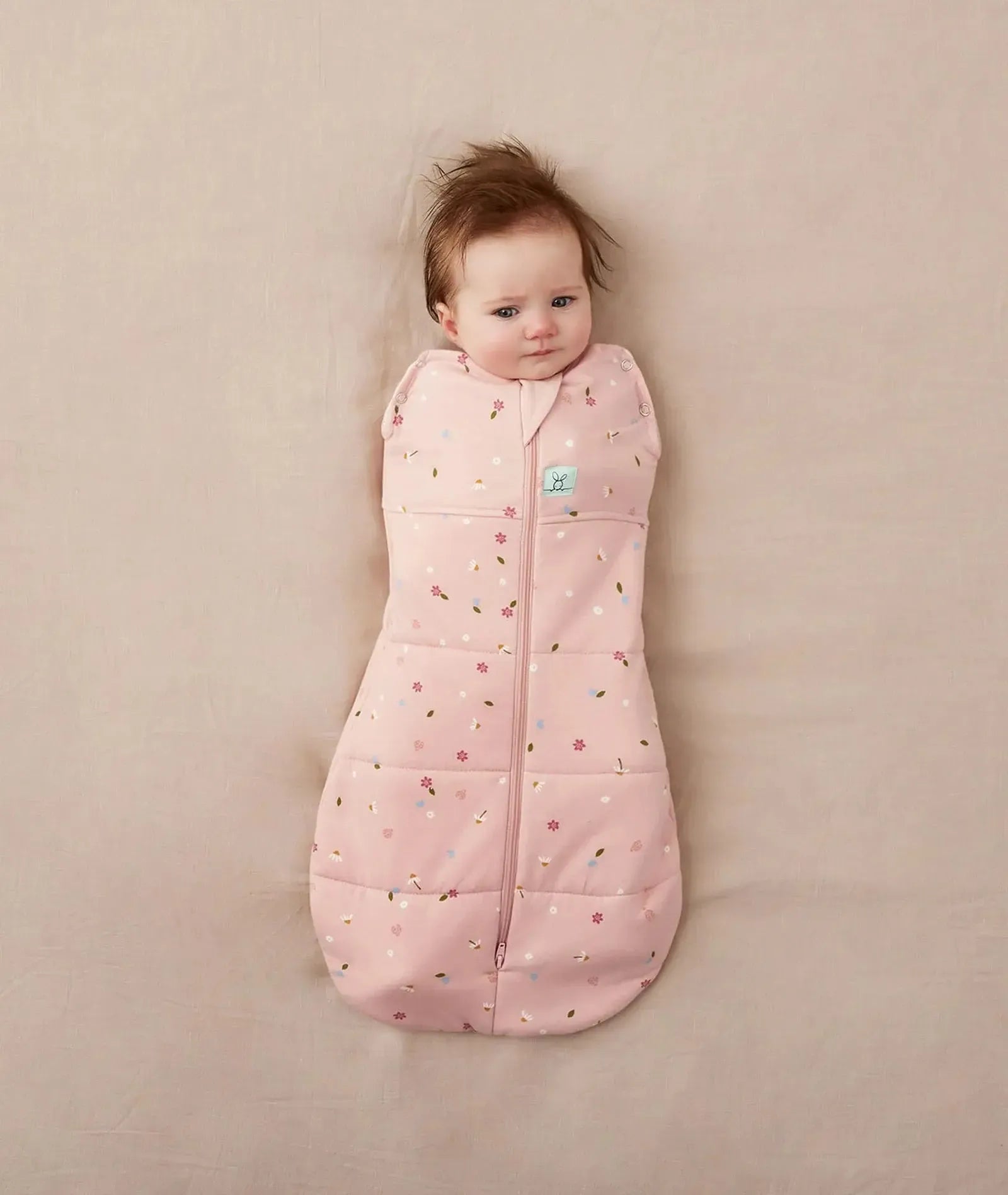 Cocoon Swaddle Bag Daisies-ergoPouch-The Bay Room