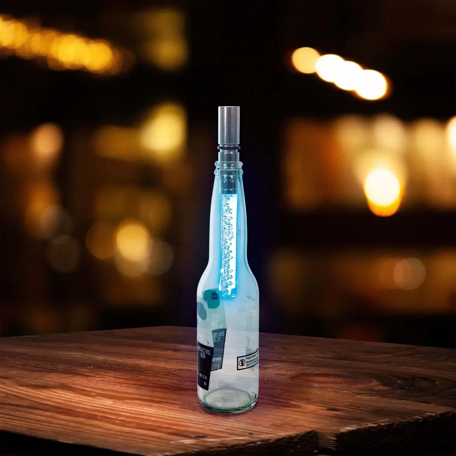 Colour Changing LED Bottle Light-Travel & Outdoors-IS Gift-The Bay Room