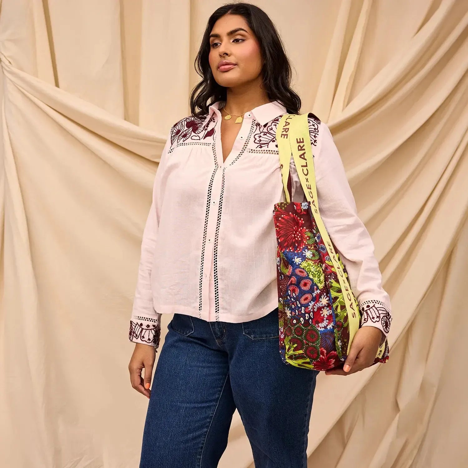 Cora Tote Bag-Bags & Clutches-Sage & Clare-The Bay Room