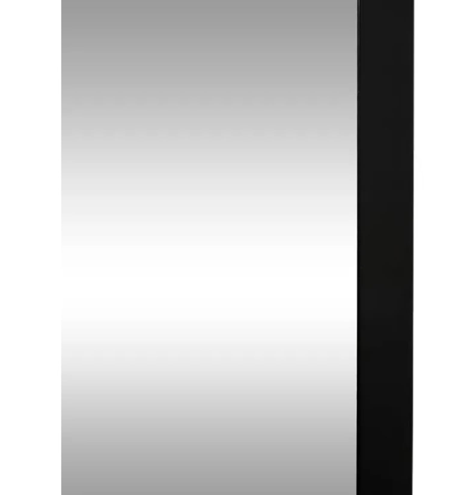 Cosima Floor Mirror 100x3x200cm Black-Mirrors-Elme Living-The Bay Room