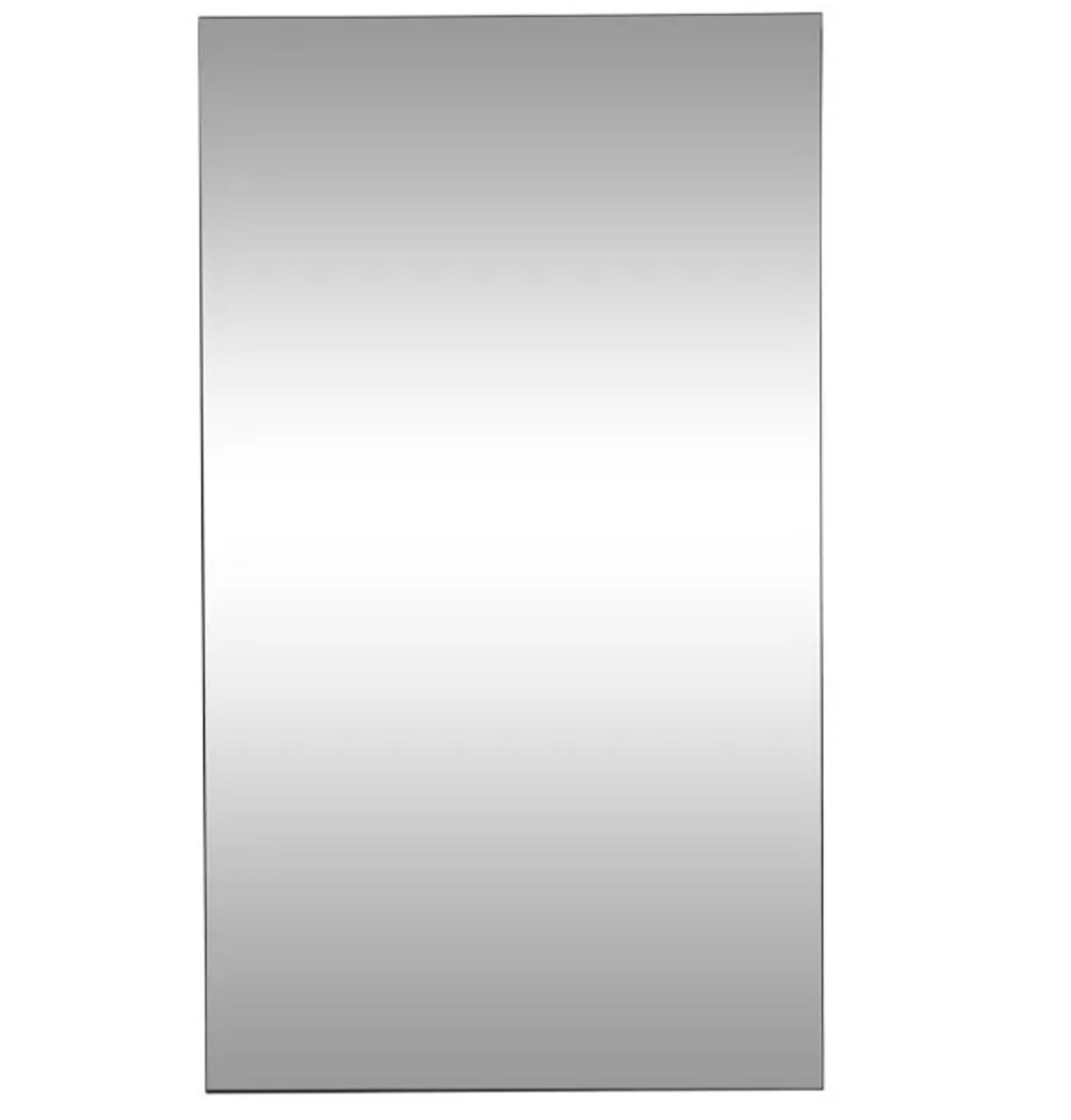 Cosima Floor Mirror 100x3x200cm Black-Mirrors-Elme Living-The Bay Room