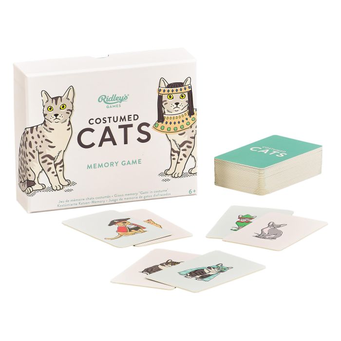 Costumed Cats Memory Game-Fun & Games-Ridley's-The Bay Room