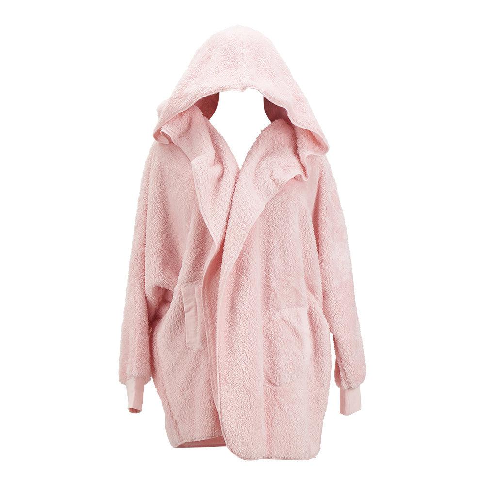 Cosy Luxe Cardi - Pink Quartz-Sleepwear & Robes-Annabel Trends-Onesize-The Bay Room