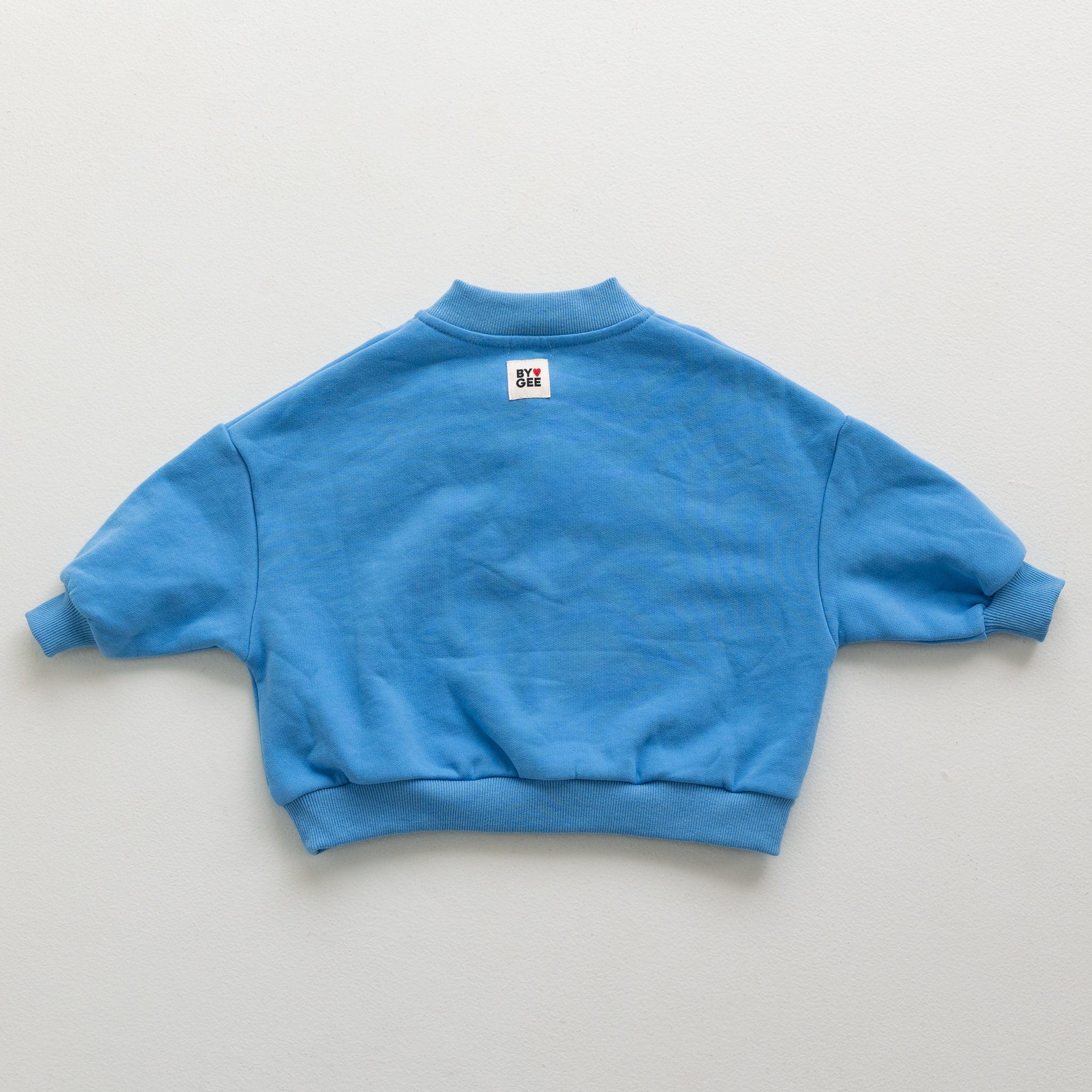 Cotton Boxy Sweatshirt - Bluebird-Clothing & Accessories-BY GEE-The Bay Room