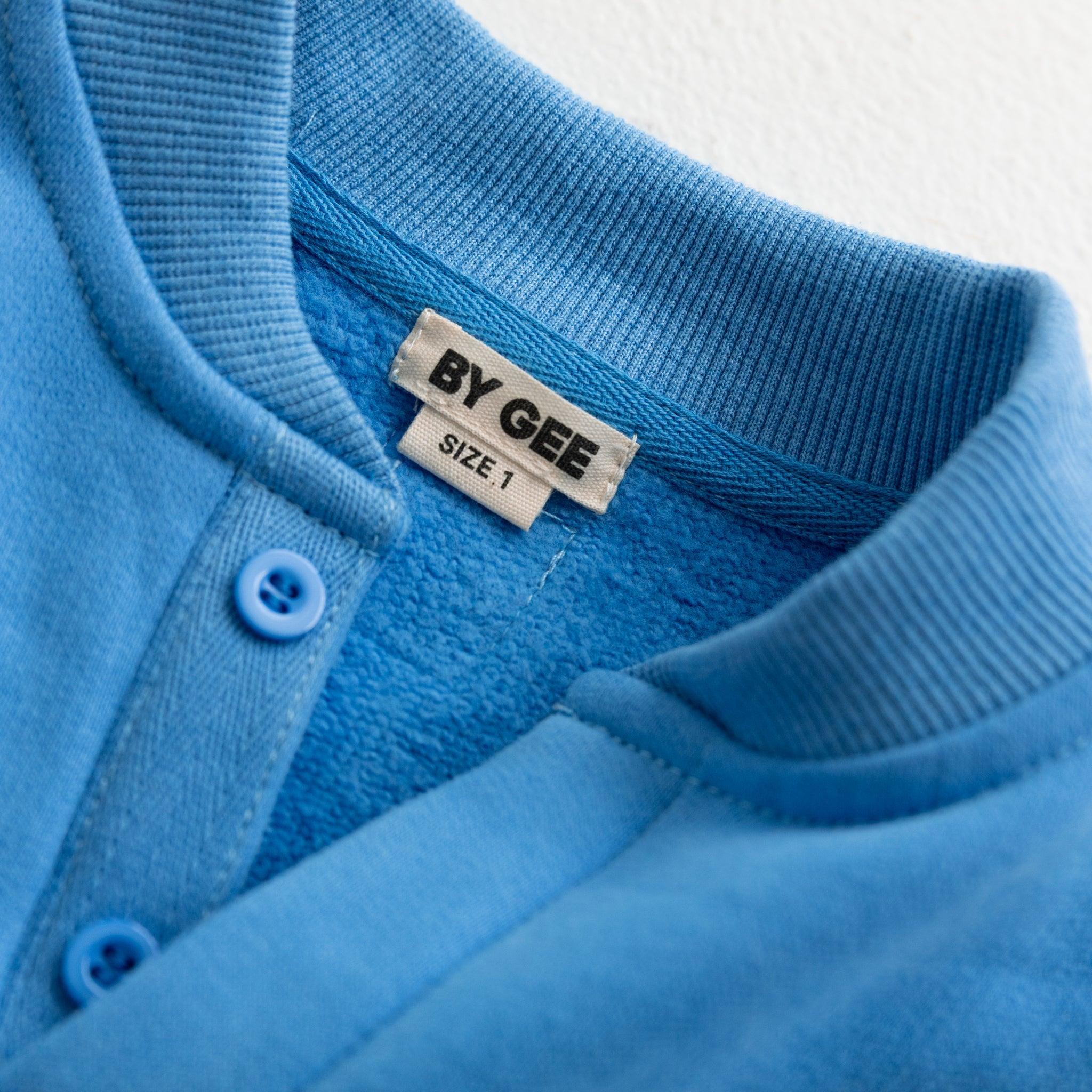 Cotton Boxy Sweatshirt - Bluebird-Clothing & Accessories-BY GEE-The Bay Room